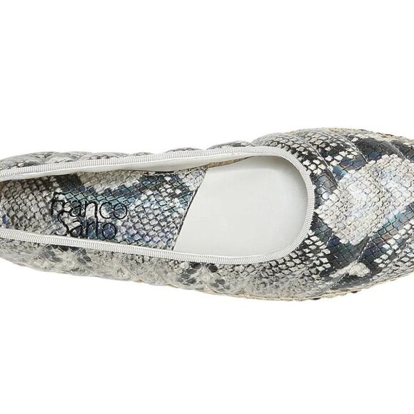 Franco Sarto Quilted snake roccia Espadrille 6 - Picture 3 of 4